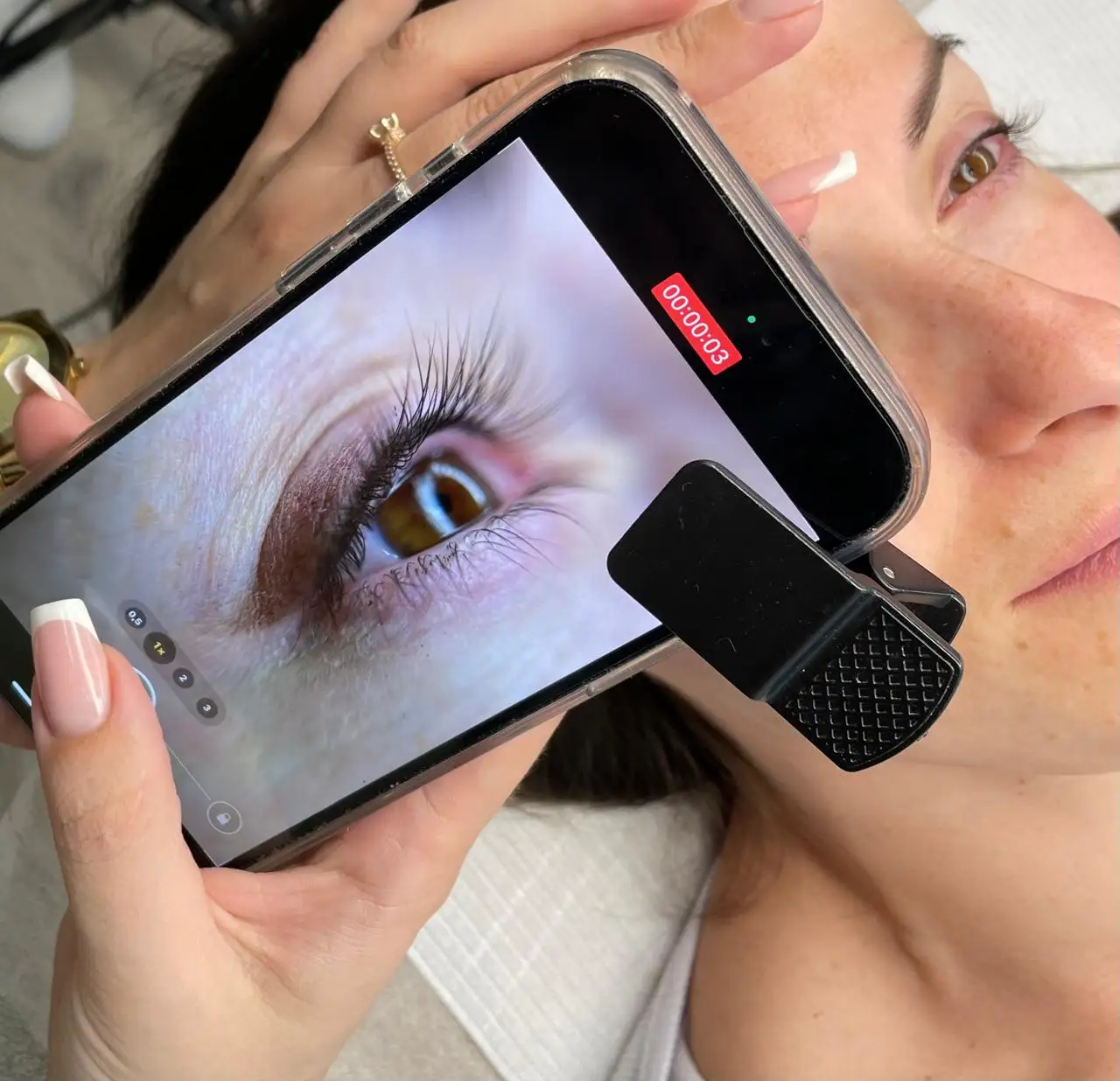 Lidstrich Permanent Make-up Wimpernkranz